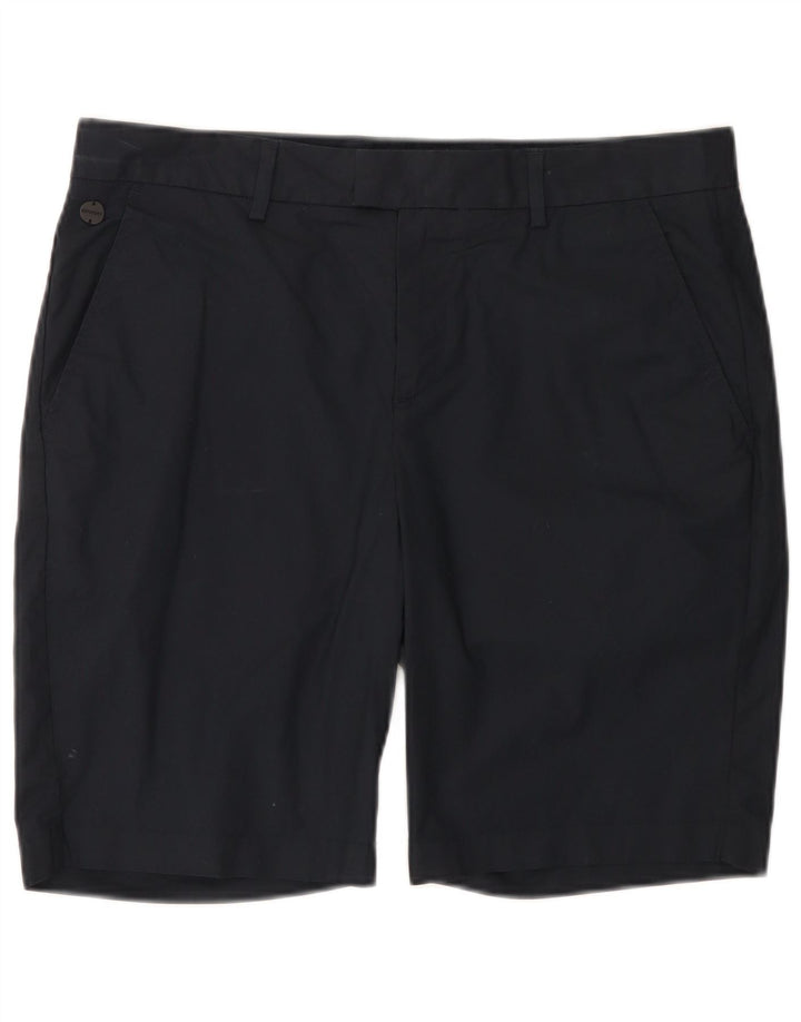 Superdry Mens Chino Shorts W34 Large  Navy Blue Cotton