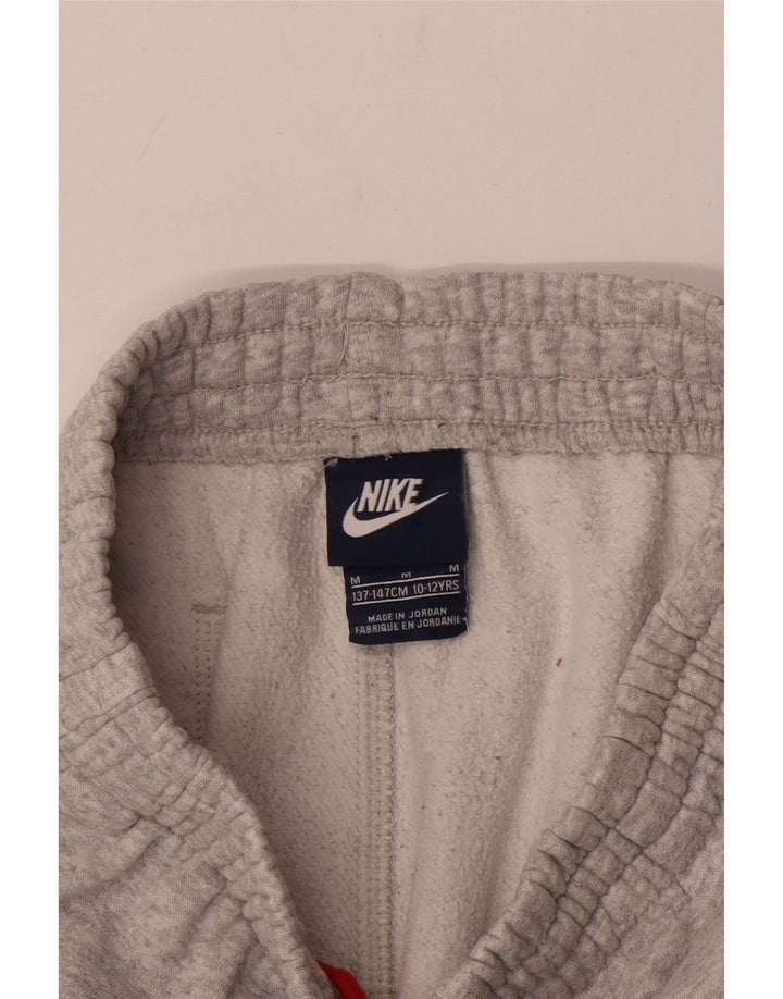 Nike Boys Tracksuit Trousers Joggers 10-11 Years Medium Grey Flecked