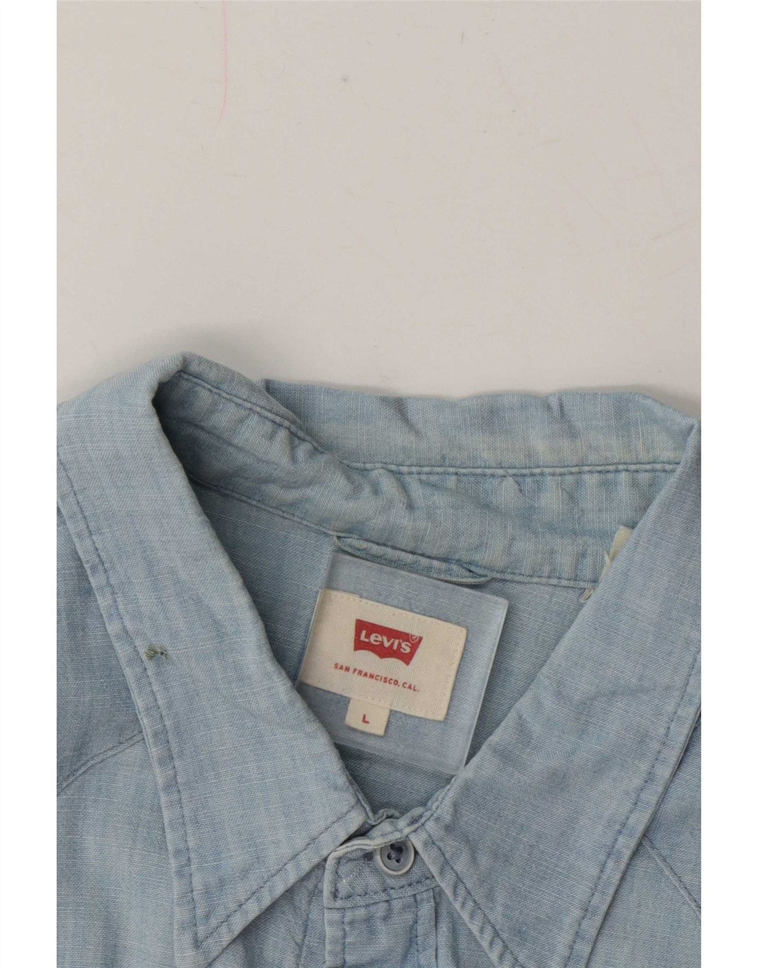 Levi's Mens Shirt Large Blue