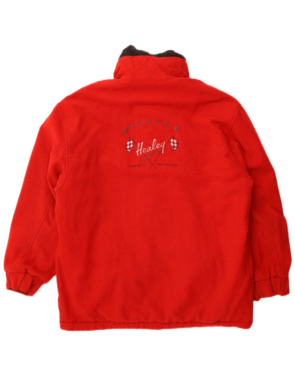 Vintage Mens Gore-Tex Graphic Reversible Jacket UK 40 Large Red Polyamide