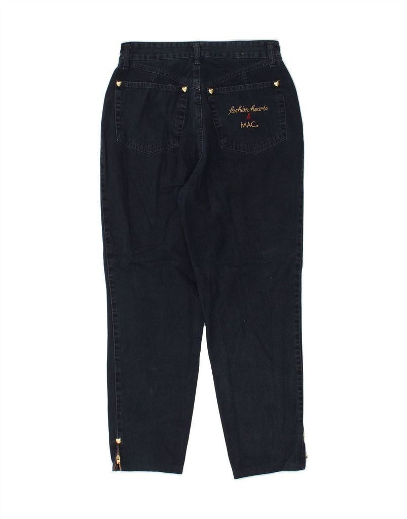 MAC Womens Tapered Jeans IT 40 Small W28 L27 Navy Blue Cotton Vintage Mac and Second-Hand Mac from Messina Hembry 