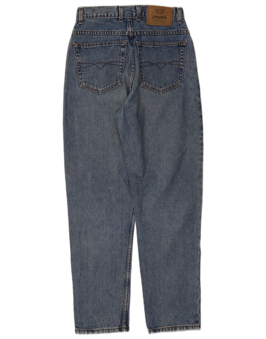 Magic Womens Tapered Jeans EU 40 Medium W26 L29 Blue Cotton