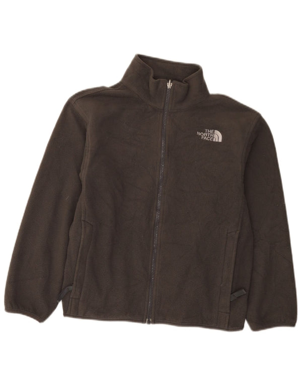The North Face Boys Fleece Jacket 9-10 Years Medium  Grey Polyester
