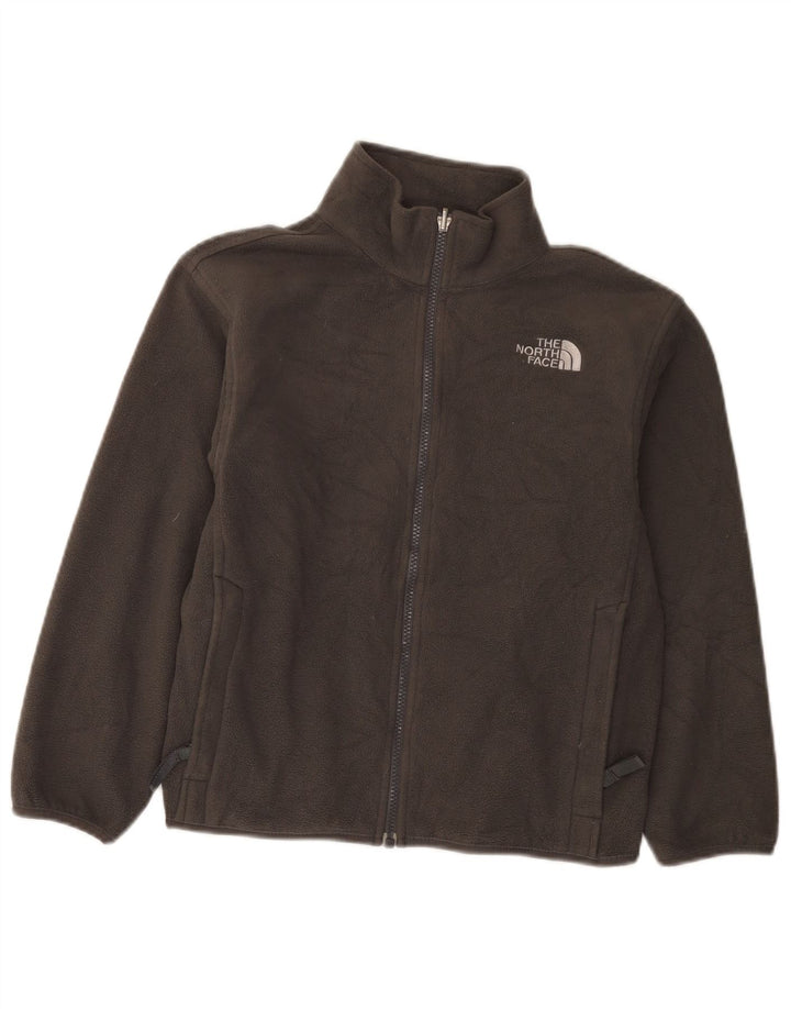 The North Face Boys Fleece Jacket 9-10 Years Medium  Grey Polyester