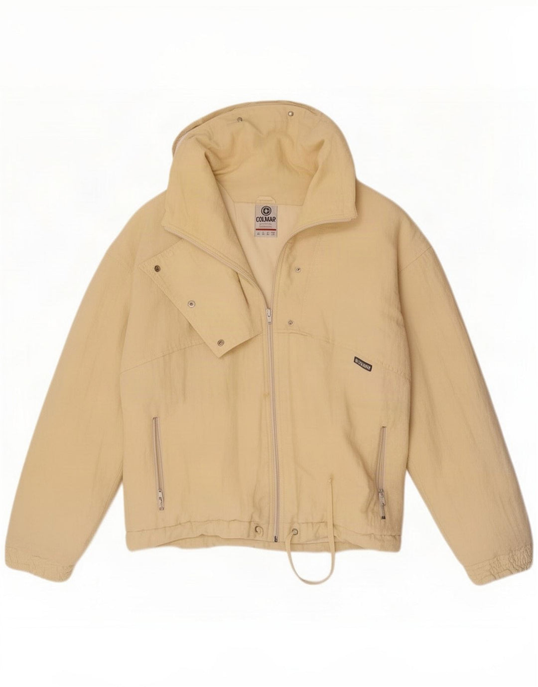 Colmar Womens Oversized Windbreaker Jacket IT 48 XL Yellow
