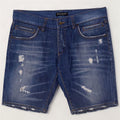 Dolce & Gabbana Mens Distressed Denim Shorts IT 50 Large W36 Blue Cotton