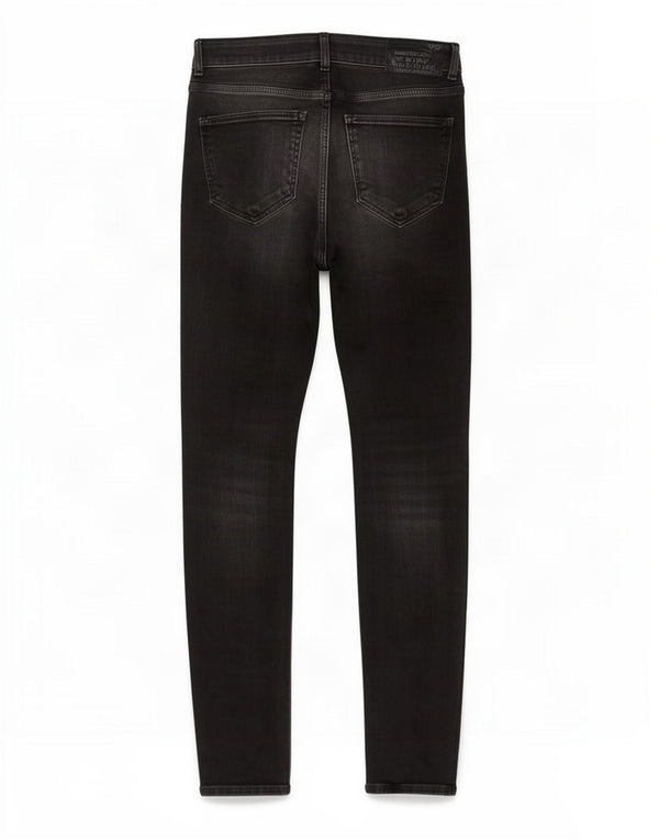 Zara Mens Skinny Jeans EU 38 Small W30 L30 Black