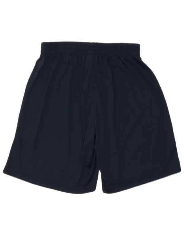 ASICS Mens Sport Shorts Large  Navy Blue Polyester