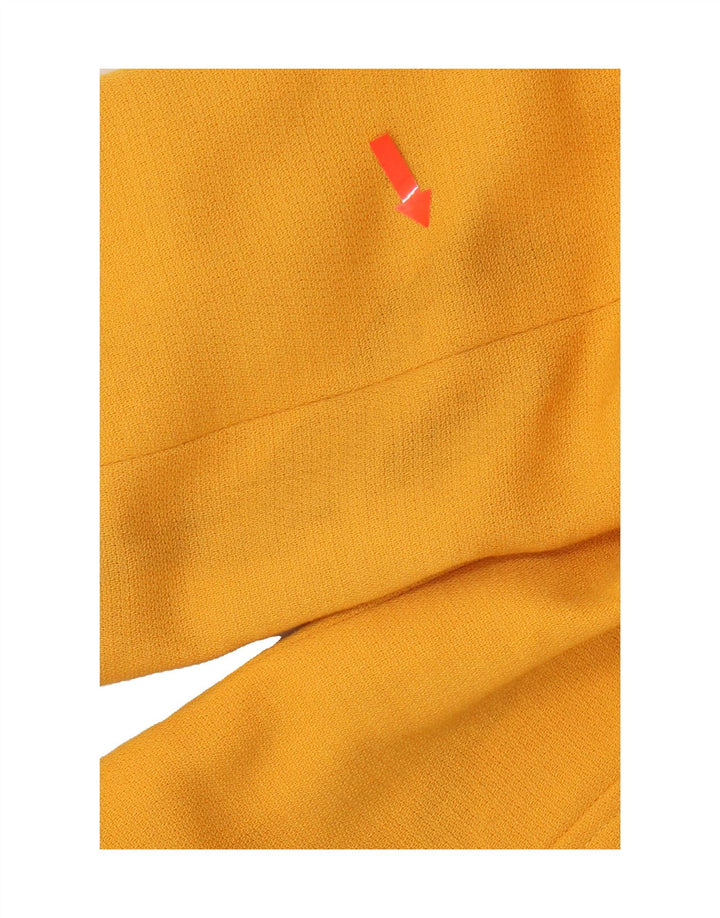 LUISA SPAGNOLI Womens Perugia 4 Button Blazer Jacket IT 46 Large Yellow Vintage Luisa Spagnoli and Second-Hand Luisa Spagnoli from Messina Hembry 