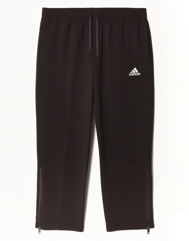 Adidas Mens Tracksuit Trousers XL Black Polyester