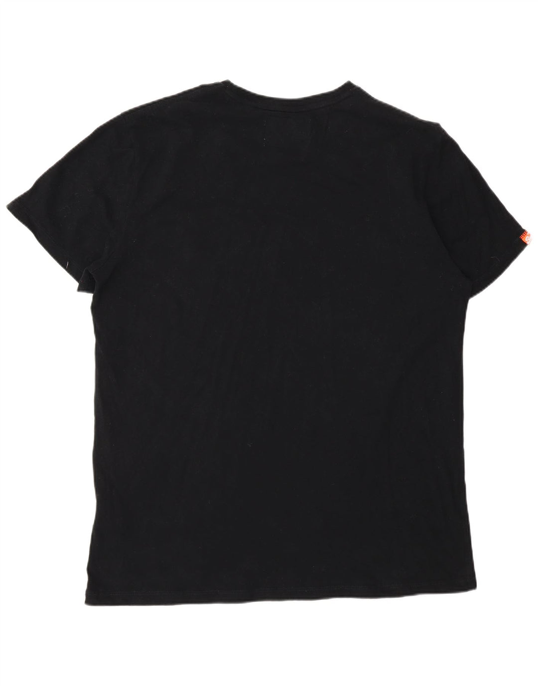 Superdry Mens T-Shirt Top 3XL Black Cotton
