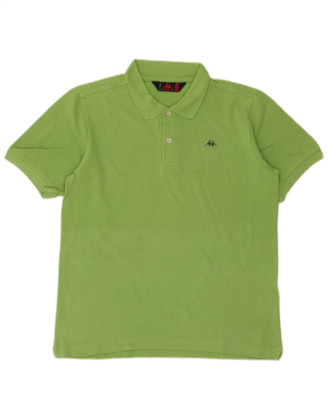Kappa Mens Polo Shirt Small Green Cotton