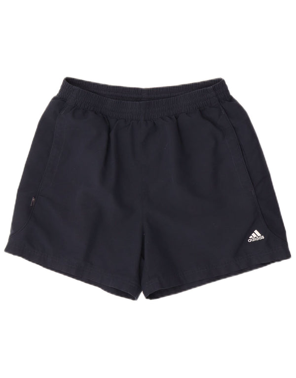 Adidas Mens Sport Shorts Medium  Navy Blue Polyester