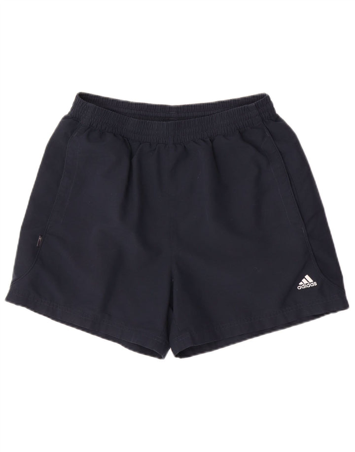 Adidas Mens Sport Shorts Medium  Navy Blue Polyester