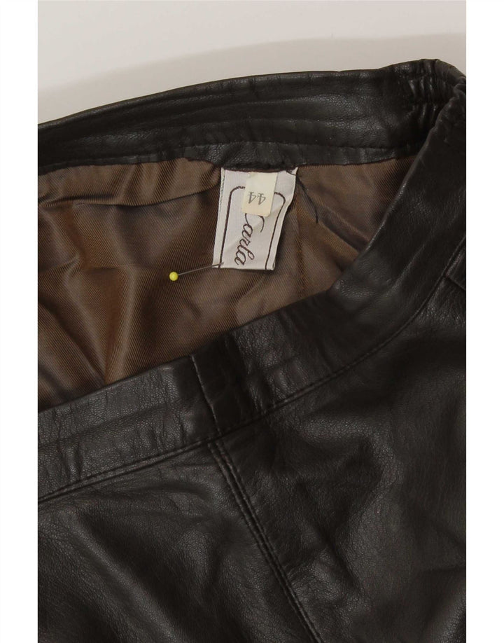 Carla Buti Womens Pencil Skirt IT 44 Medium W28 Brown