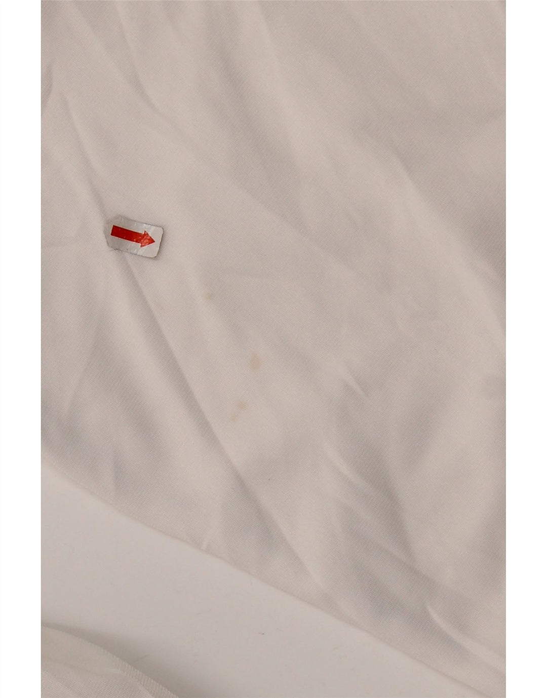 ASICS Mens Graphic Tracksuit Top Jacket Medium White Colourblock Polyester