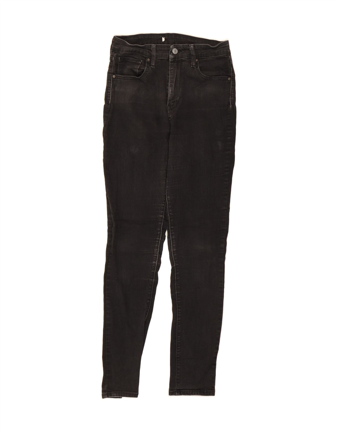 LEVI'S Womens Skinny Jeans W29 L30 Black Cotton Vintage Levi's and Second-Hand Levi's from Messina Hembry 