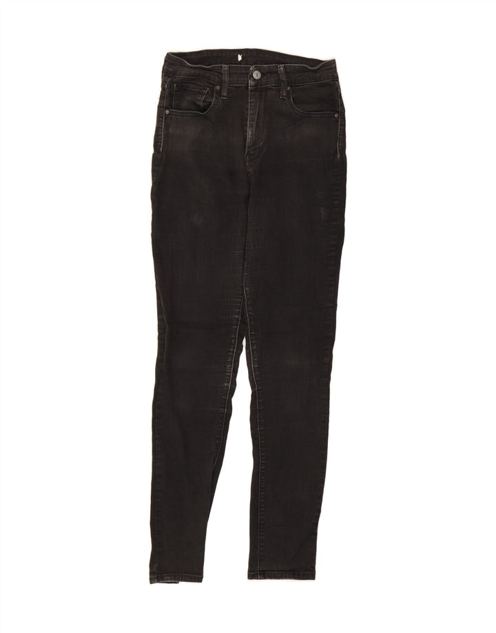 LEVI'S Womens Skinny Jeans W29 L30 Black Cotton Vintage Levi's and Second-Hand Levi's from Messina Hembry 
