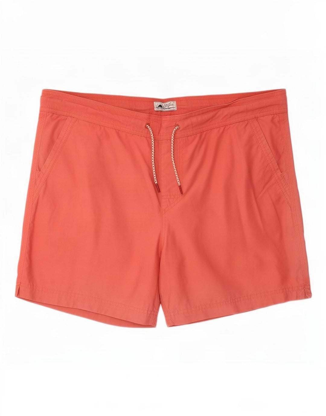Fat Face Mens Swimming Shorts Large Red Cotton