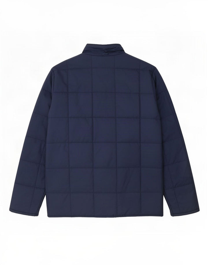 Fila Mens Padded Jacket UK 38 Medium Navy Blue Polyamide
