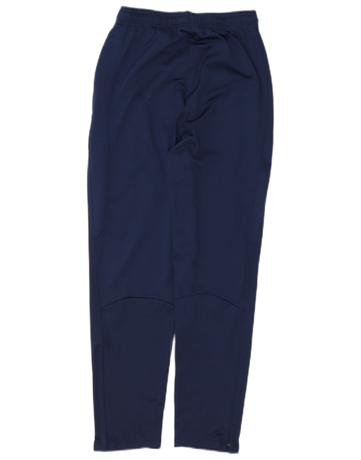 NIKE Boys Tracksuit Trousers 12-13 Years Large Navy Blue