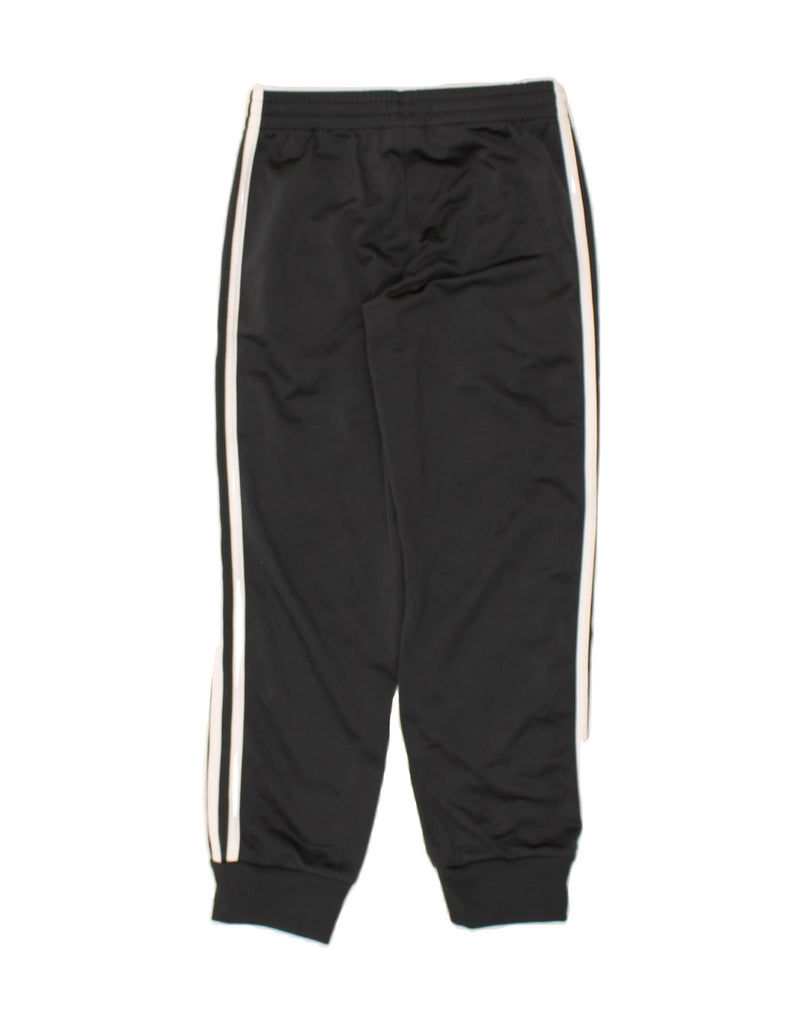 ADIDAS Boys Tracksuit Trousers Joggers 9-10 Years Black Polyester | Vintage Adidas | Thrift | Second-Hand Adidas | Used Clothing | Messina Hembry 