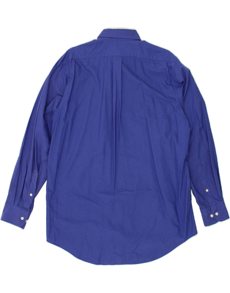CHAPS Mens Classic Fit Shirt Size 16/16 1/2  Large Blue Cotton Vintage Chaps and Second-Hand Chaps from Messina Hembry 