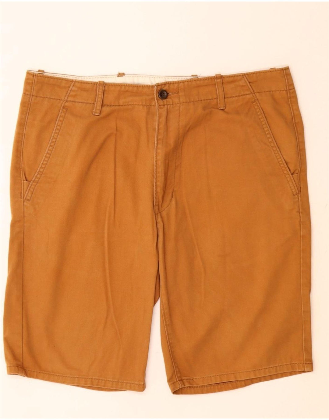 LEVI'S Mens Chino Shorts W34 Large Brown Cotton