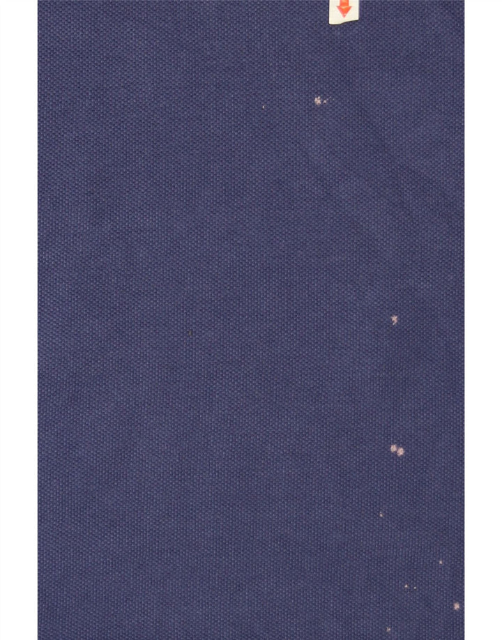 Tommy Hilfiger Mens Custom Fit Polo Shirt Medium Navy Blue Cotton