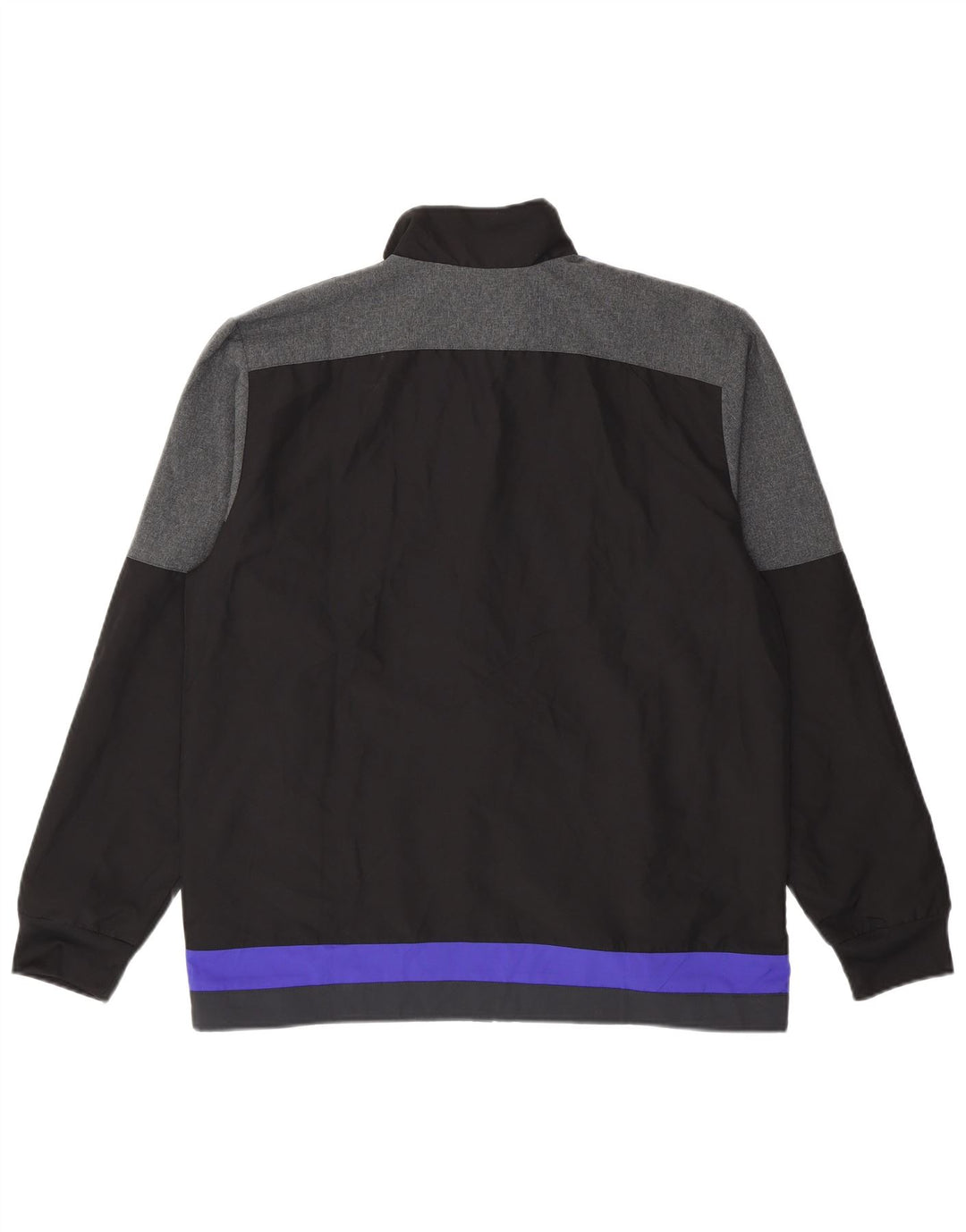 Adidas Mens All Blacks Graphic Tracksuit Top Jacket Large Black Colourblock