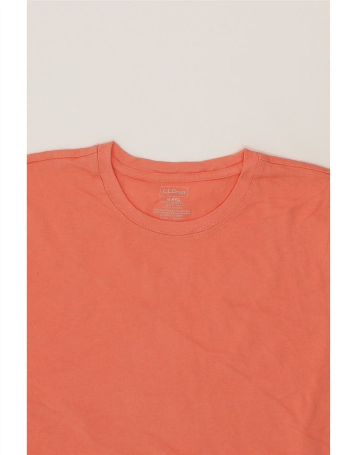 L.L.BEAN Womens T-Shirt Top UK 14 Medium Pink Cotton Vintage L.L.Bean and Second-Hand L.L.Bean from Messina Hembry 