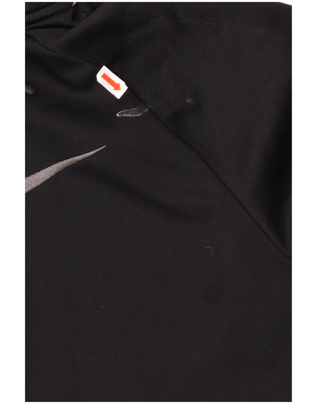 NIKE Mens Dri Fit Zip Hoodie Sweater Medium Black Polyester