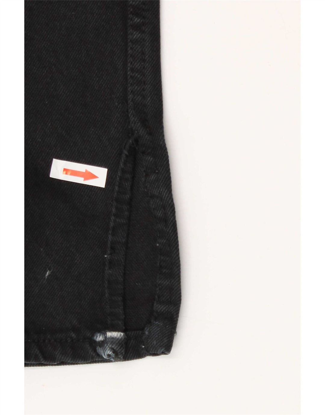 Levi's Mens 501 Straight Jeans W31 L32 Black Cotton