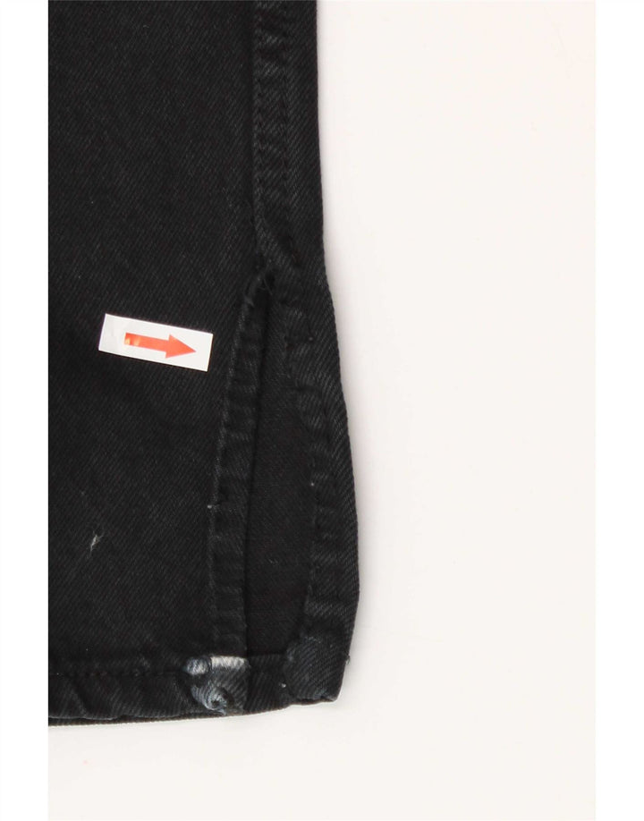 Levi's Mens 501 Straight Jeans W31 L32 Black Cotton