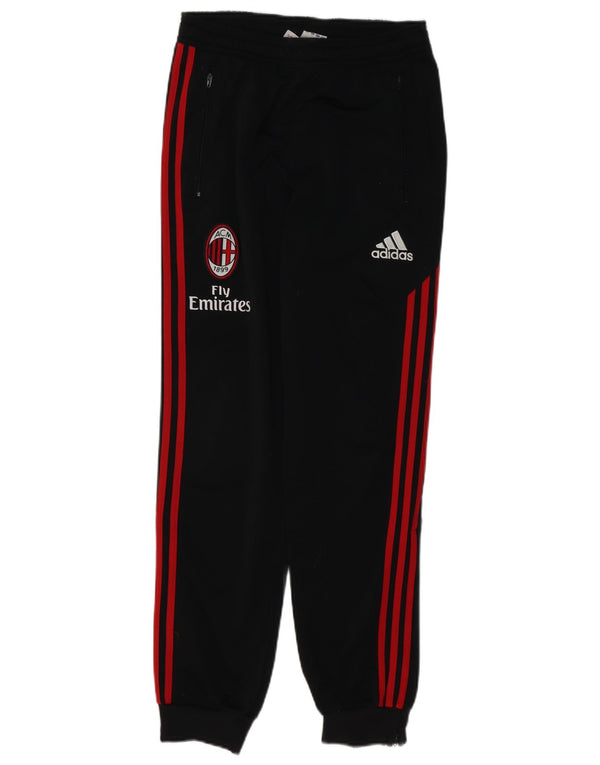 Adidas Boys Fly Emirates Tracksuit Trousers Joggers 13-14 Years Black