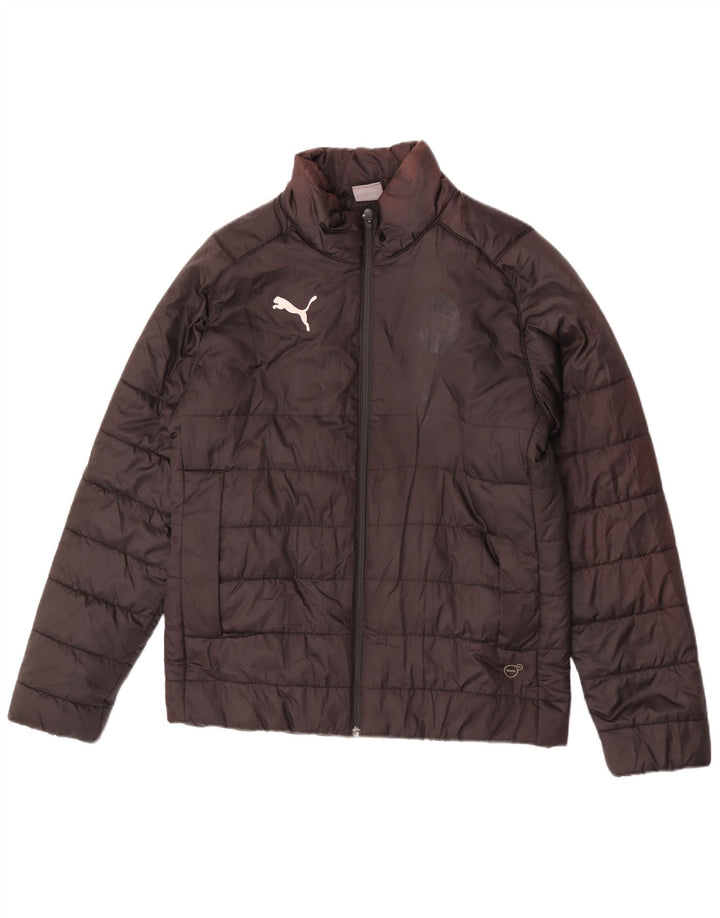 Puma Mens Padded Jacket UK 36 Small Black Polyester