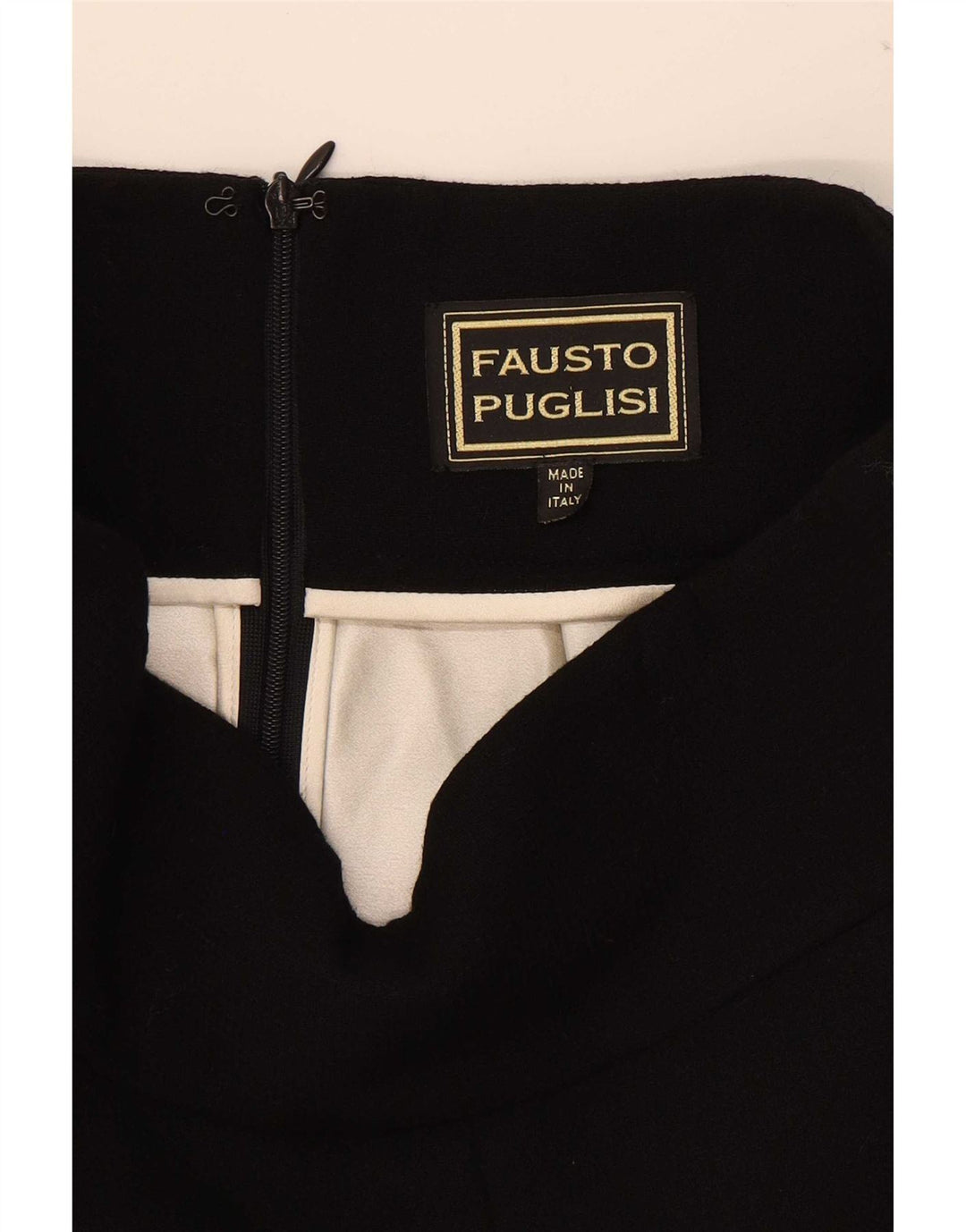 Fausto Puglisi Womens Mini Pleated Skirt W29 Medium Black