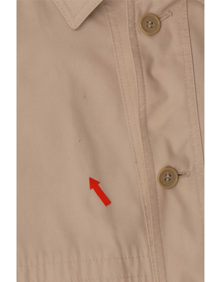 Joba Mens Bomber Jacket UK 40 Large Beige Polyester