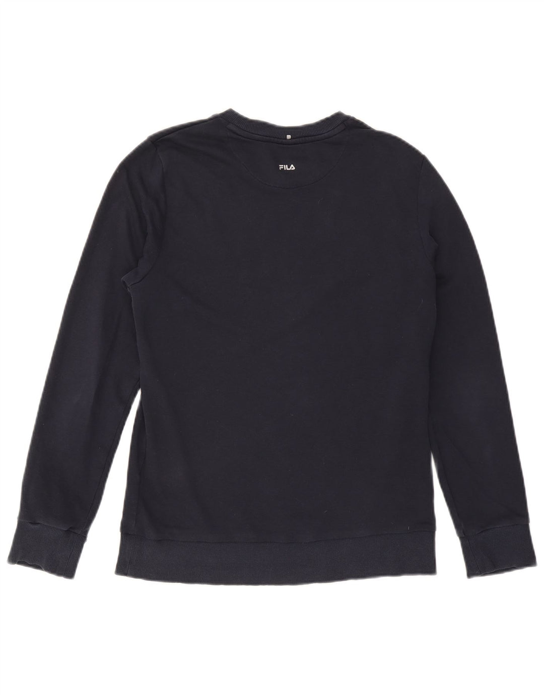 Fila Boys Graphic Sweatshirt Jumper 15-16 Years Navy Blue Cotton