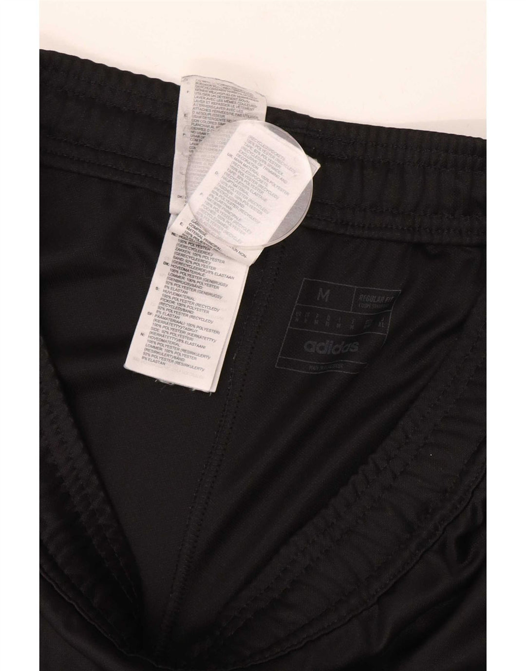 Adidas Mens Aeroready Tracksuit Trousers Medium Black Polyester