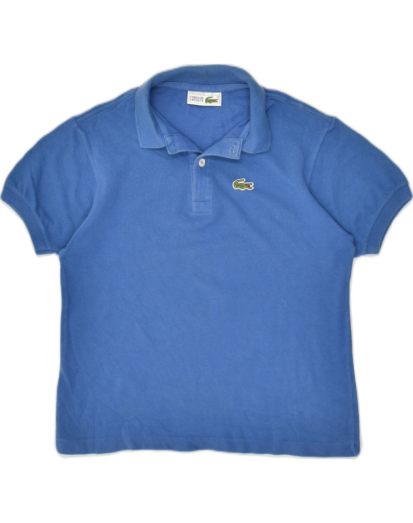 LACOSTE Boys Polo Shirt 10-11 Years Blue Cotton | Vintage Lacoste | Thrift | Second-Hand Lacoste | Used Clothing | Messina Hembry 