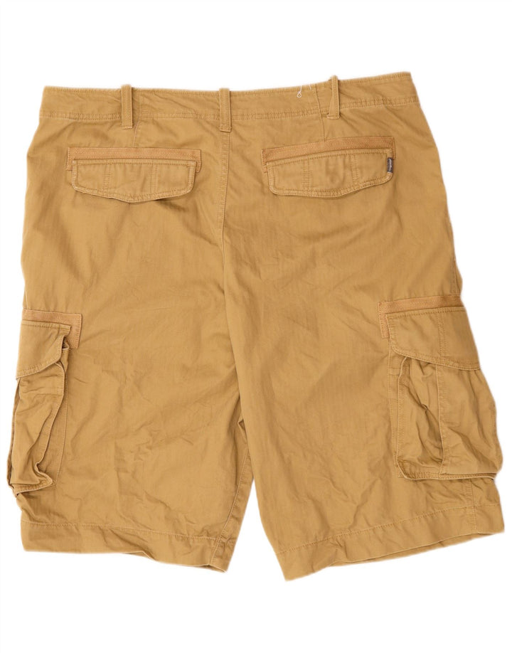 Eddie Bauer Mens Cargo Shorts W42 2XL Beige