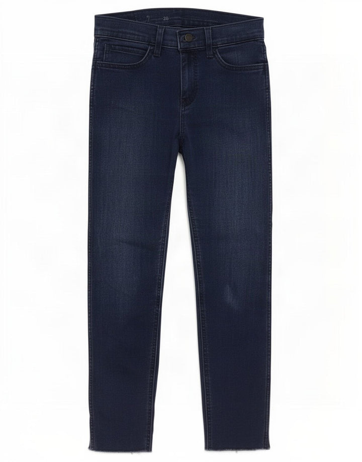 Levi's Womens Slim Jeans W28 L26 Navy Blue Cotton
