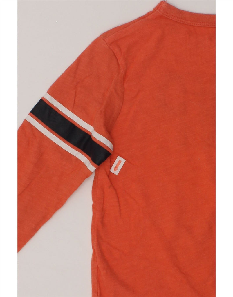 OSH KOSH Girls Graphic Top Long Sleeve 4-5 Years Orange Cotton | Vintage Osh Kosh | Thrift | Second-Hand Osh Kosh | Used Clothing | Messina Hembry 