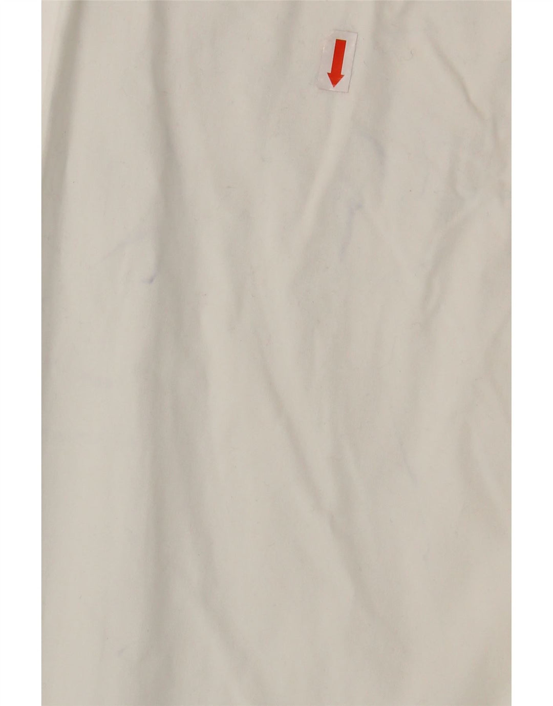 VINTAGE Mens Shirt Medium White Cotton