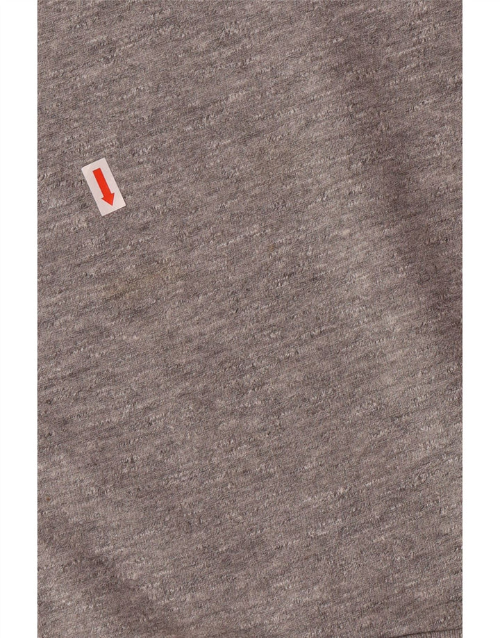 JACK WILLS Mens Sweatshirt Jumper Medium Grey Flecked Cotton