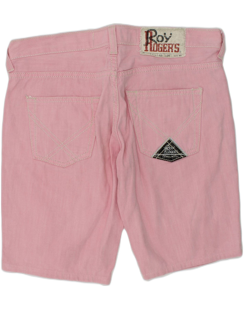 ROY ROGERS Girls Denim Shorts 11-12 Years W30 Pink Cotton | Vintage Roy Rogers | Thrift | Second-Hand Roy Rogers | Used Clothing | Messina Hembry 