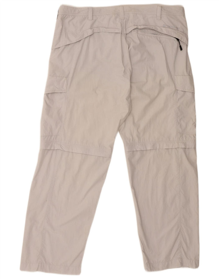 Timberland Mens Straight Cargo Trousers W40 L31 Grey