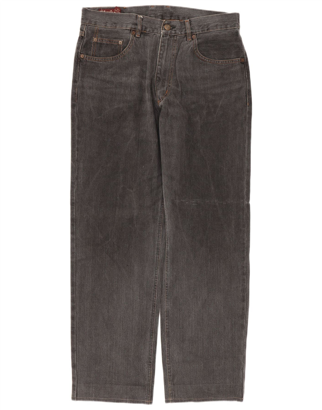 MARLBORO CLASSICS Mens Straight Jeans W33 L29 Grey Cotton