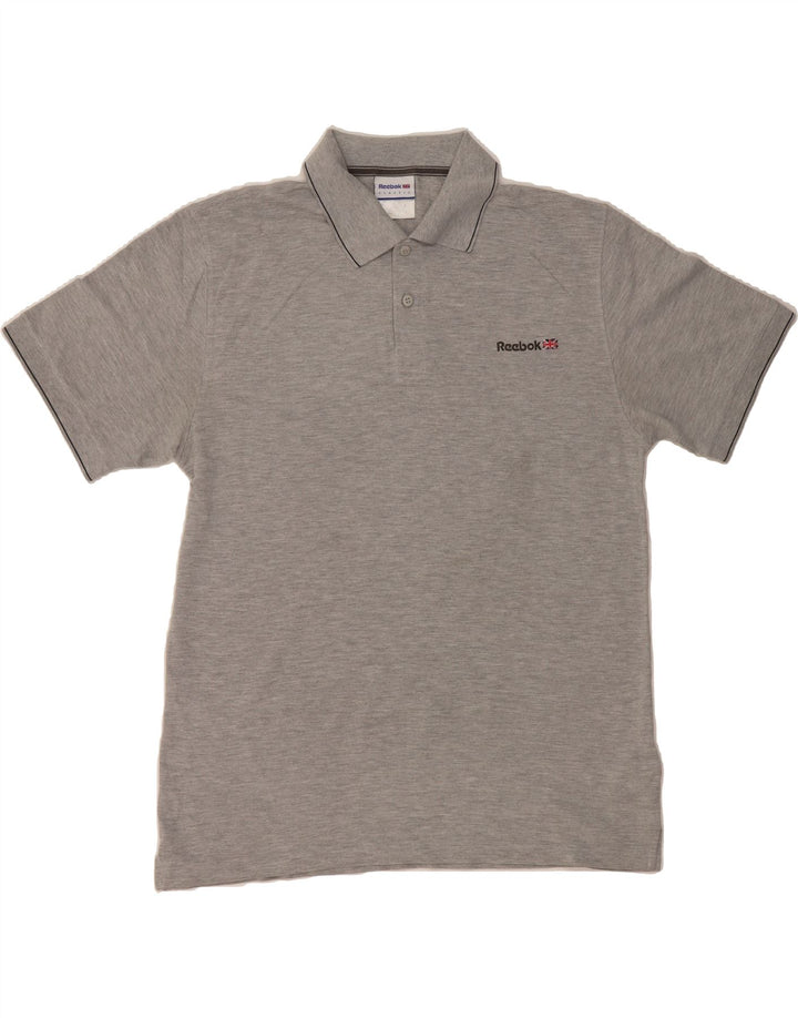 REEBOK Mens Polo Shirt Medium Grey Vintage Reebok and Second-Hand Reebok from Messina Hembry 